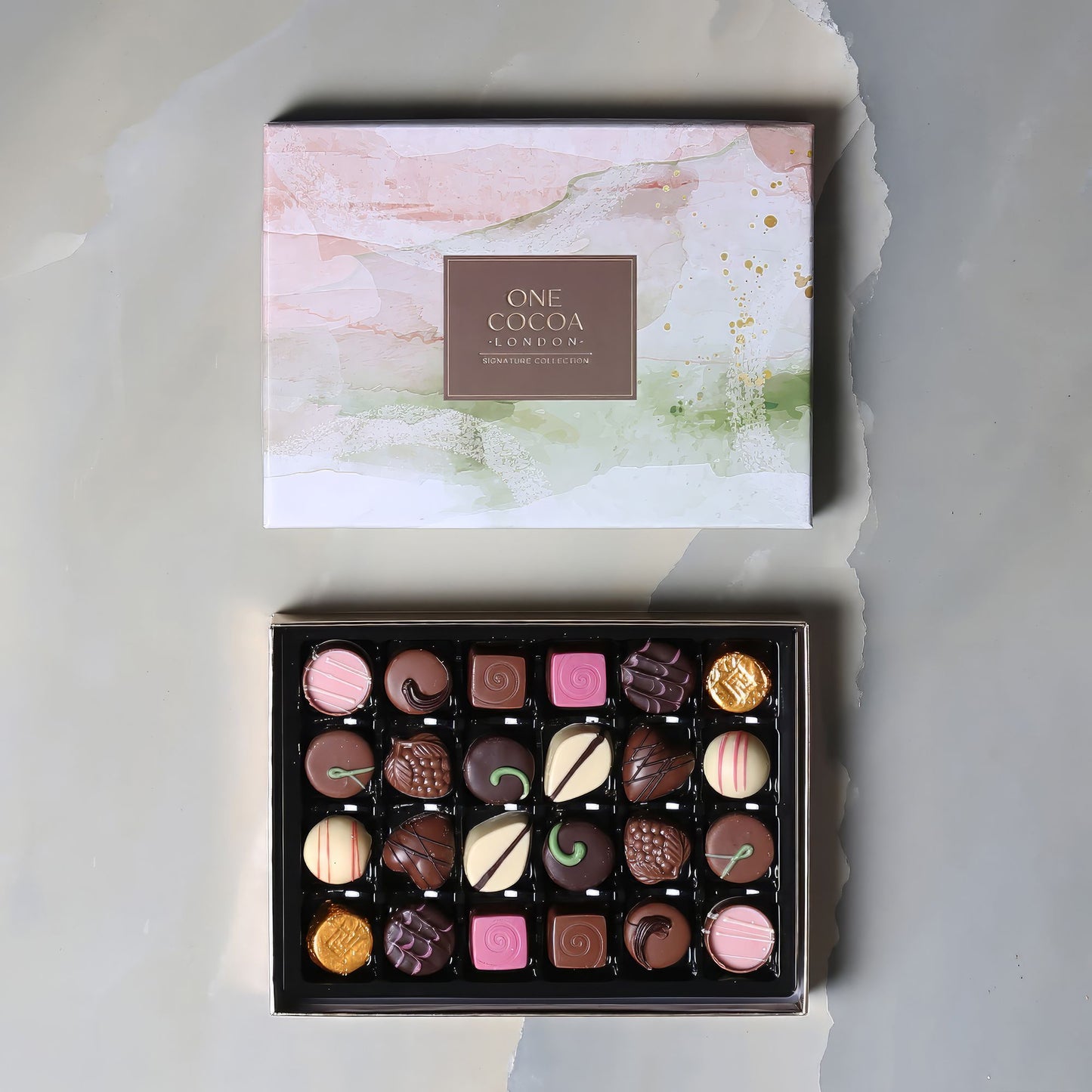Luxury Fruity Selection Signature Chocolate Gift Box - One Cocoa London