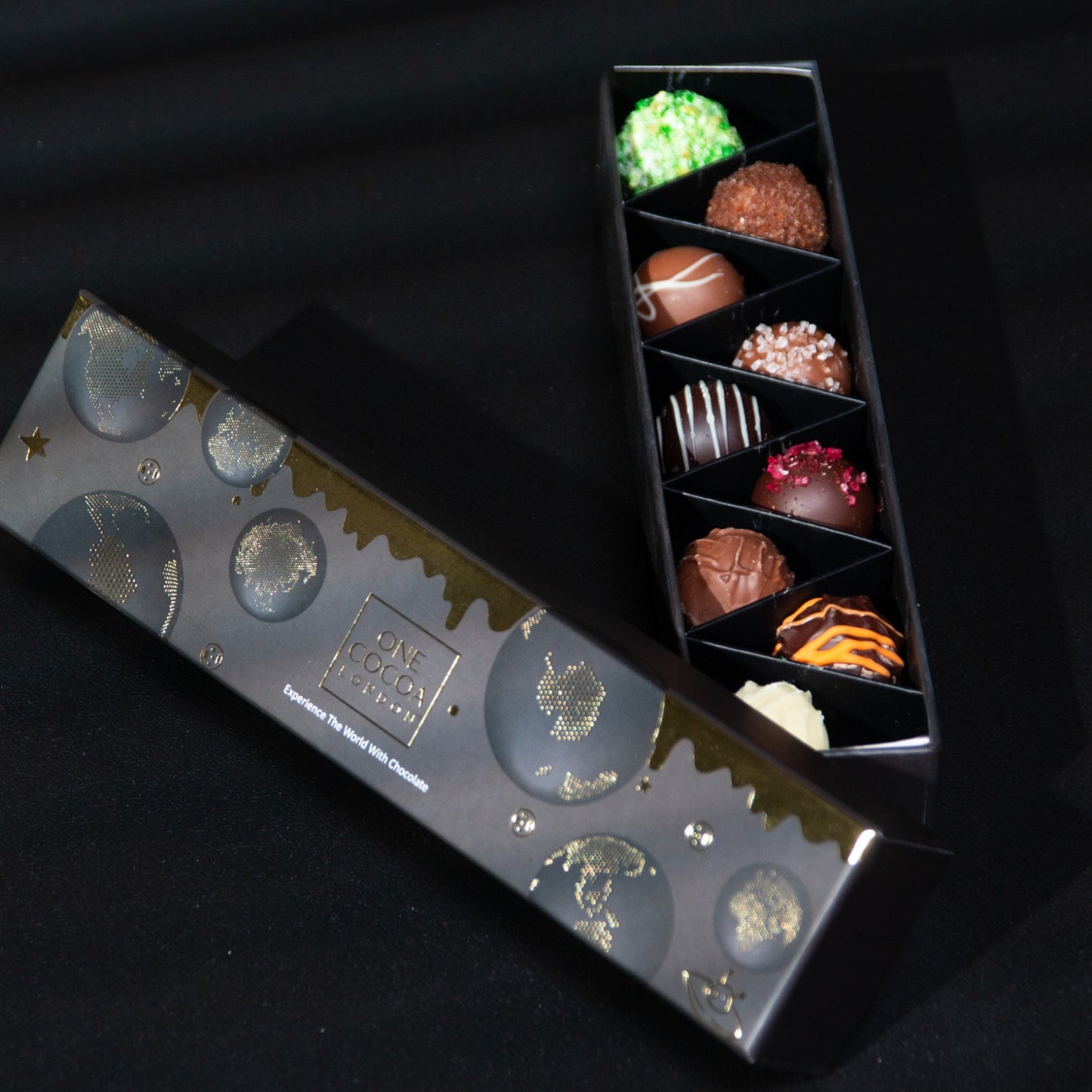 One Cocoa London Luxury Chocolate Truffles Assorted Belgian Truffles
